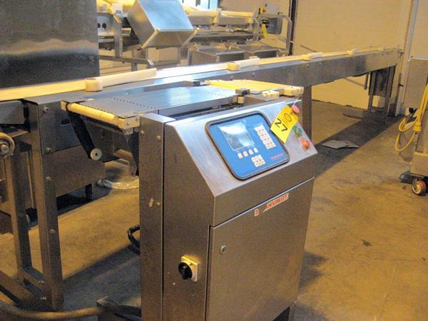 onveyor & product diverters, 8" W X 19' L, all s.s.