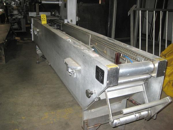 595/032, overall dimensions 13' 10" L X 27 W, 220 volt, missing vacuum pump