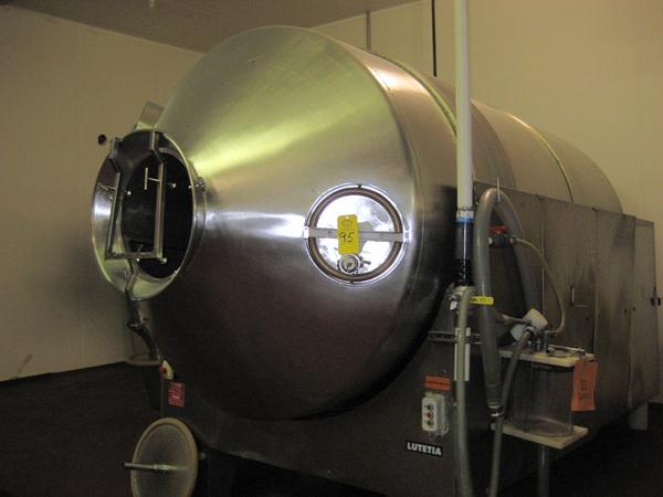 , Ser. #15119, w/controls & electric drive, drum size 13'L X 6' 3" D