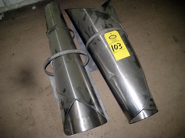 out feed, (1) 3" infeed, 7" out feed