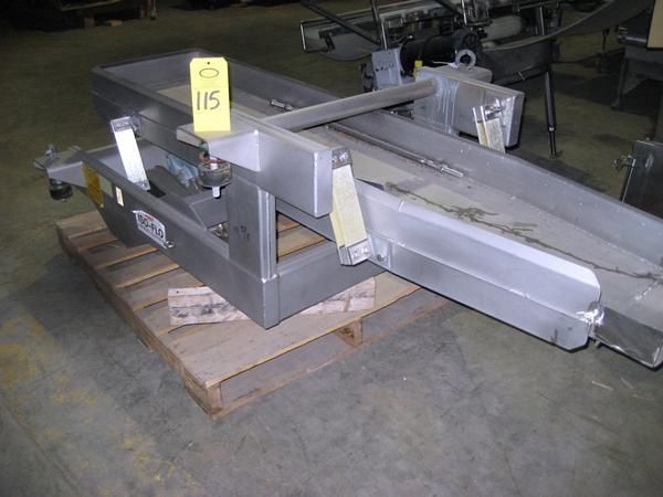 yor, 18" W X 78" L, all s.s., hydraulic drive