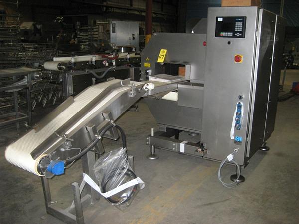 conveyor & PLC touch screen controls w/Delfro-Sortaweigh grading system, inline weight conveyor, 4