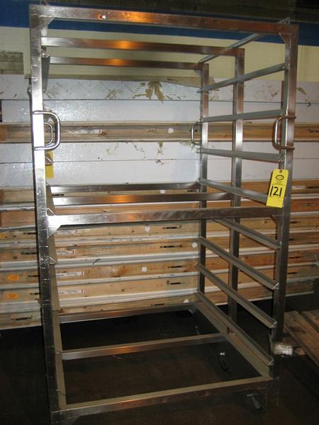 8 shelves, 7 1/4in. between shelves