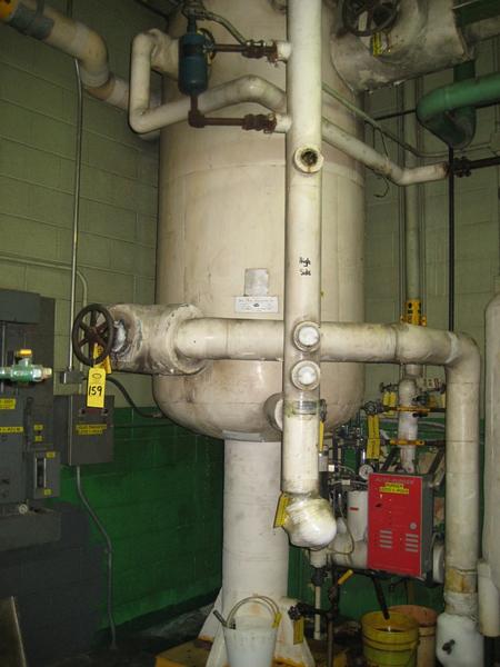 lator Tank, Nat'l Board #21958, Ser. #23929, 150 max wp (650º  max temp), (-20º min. temp.), mfg.