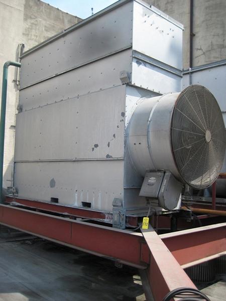 ative Condenser, 150 ton, Ser. #819263R, belt #103, Baltimore Air Coil Mdl. VLC-40 Evaporative