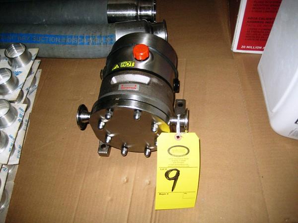 1" product opening, 1 1/2" clamp ports (Never Installed)