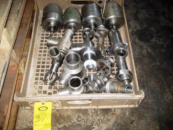 (4) Actuators, (2) Divert Bodies, (1) Stop Valve, & Misc. Outlet Ports