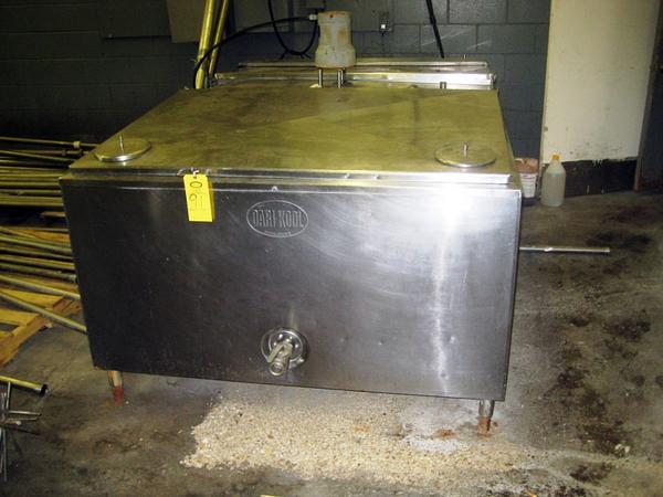 ream Cooling Tank w/agitator, 1 1/2" valve & remote freon compressor, 9'6" L x 62" W x 54" H (