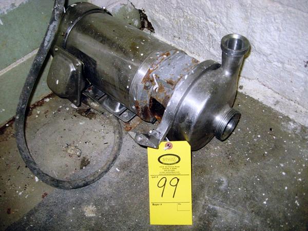 p, 2 h.p.,1740 RPM, s.s. motor