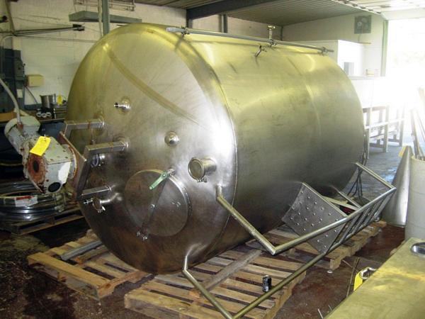 cketed Processor w/cone bottom & agitator, 80" diam. X 140" tall, w/Frequency Drive. (Removal/