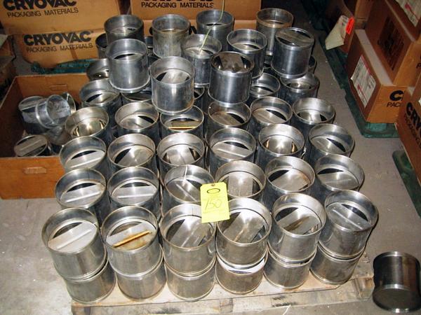 perforated, w/s.s. lids 6" diam. x 6" H