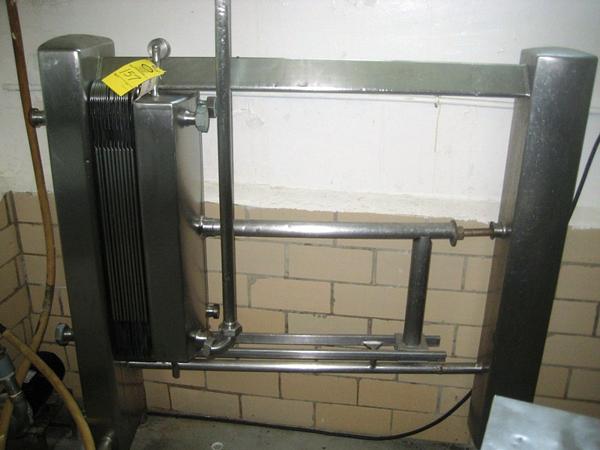 ion Plate Heat Exchanger w/(21) plates, 1 1/2" ports, 5' L x 22" W x 60" H
