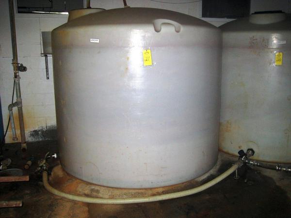 Potable Water), 7'6" diam. X 7' H