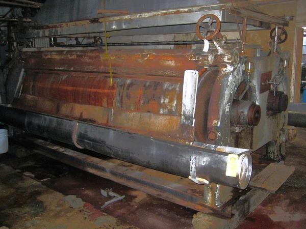 ryer w/s.s. powder troughs, s.s. hood, drive & electrical