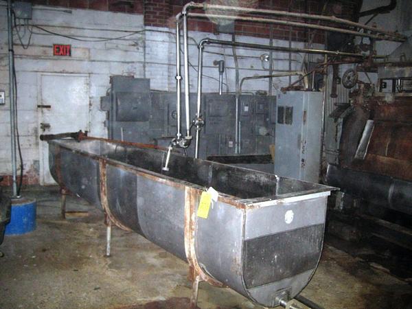 aped Whey Supply Tank w/s.s. pump & 1 1/2" piping to dryer