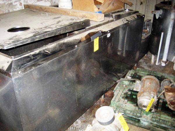 gerated Bulk Tank w/compressor, 10' L x 48" W