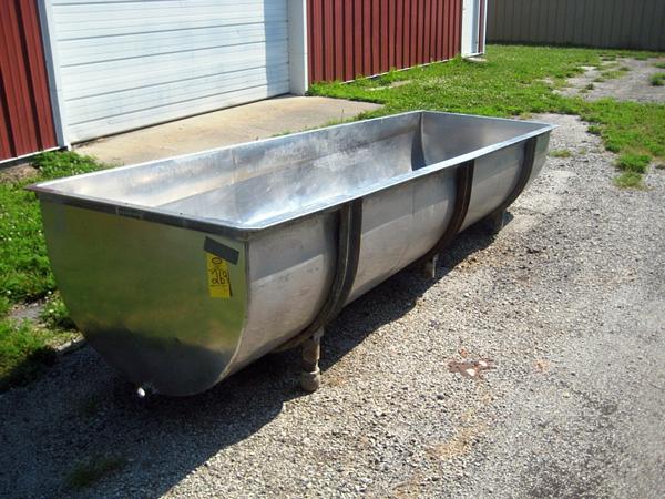 d Open Top Tank,12' L x 43" W x 27" D