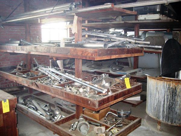 d Floor Storage Room, including (3) Shelves of S.S. Parts, Several Electric Motors, & Misc. Excludes