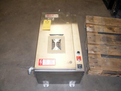 ncy Controller, mounted in s.s. cabinet, 3 h.p., 460 volt supply