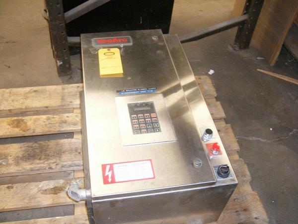 ncy Controller, mounted in s.s. cabinet, 3 h.p., 460 volt supply