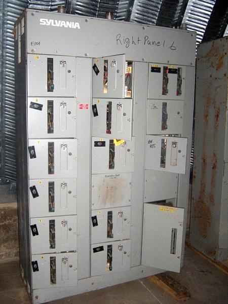 and (8) size 2 starters in 3 vertical sections