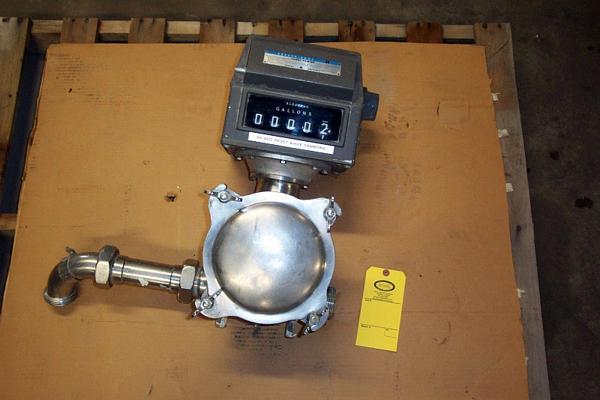 w Meter w/Veeder Root Display, Totalizer & Ticket Printer, Bevel Seat Ports