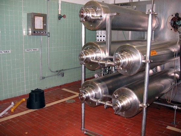 m Freezer 2,400 GPH, Ser. #5676, 6 freezing barrels, complete with WCB Mdl. 022 Pumps and Upgraded