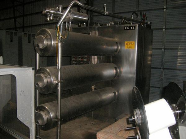 m Freezer 2,400 GPH, Ser. #5465, 3 barrel with 200 GPH per barrel, complete with mix pumps, 10'6"