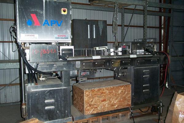 er/Filler/Sealer, Ser. #35726, currently set-up for 2 liter rectangular cartons, includes Nordsen