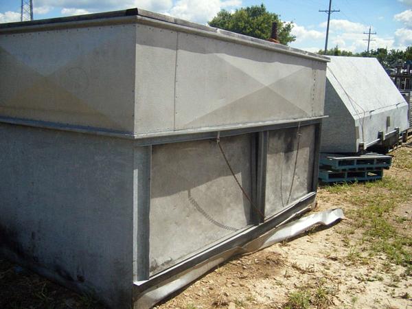 designed for -35 degrees C with a 240 minute retention time, ammonia refrigeration, includes 4 coil