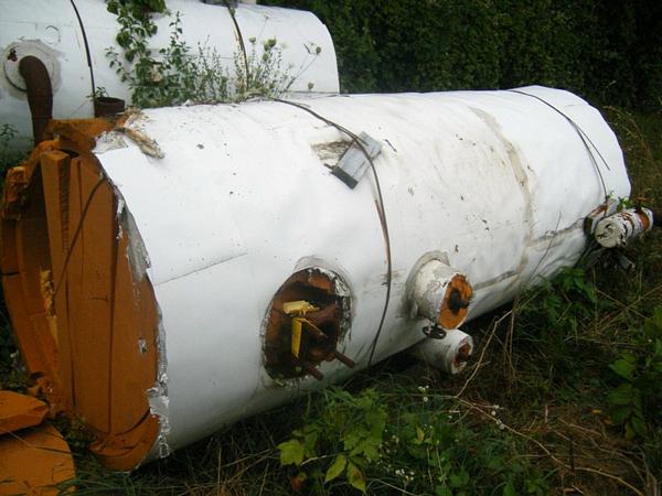 ical design with boil out coil, NB#35157, Ser. #37958, built 1988, 150 psi rating, 56" diameter X
