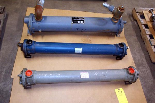 Exchangers and (1) 6" dia. X 36" L Shell & Tube Heat Exchanger