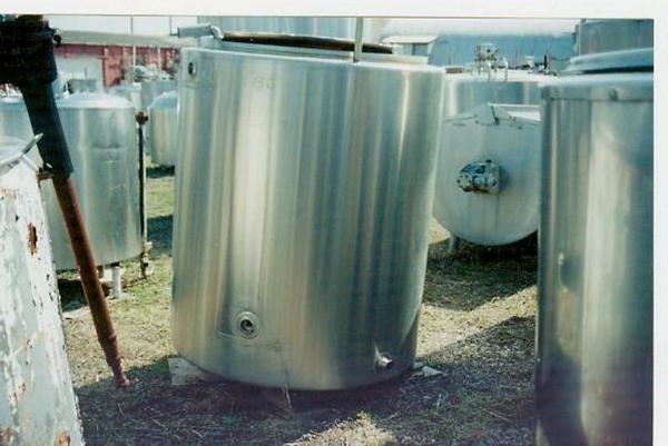 acket, s.s. exterior center bridge with 2 piece cover, 2" outlet, wide sweep agitation, 125 psi