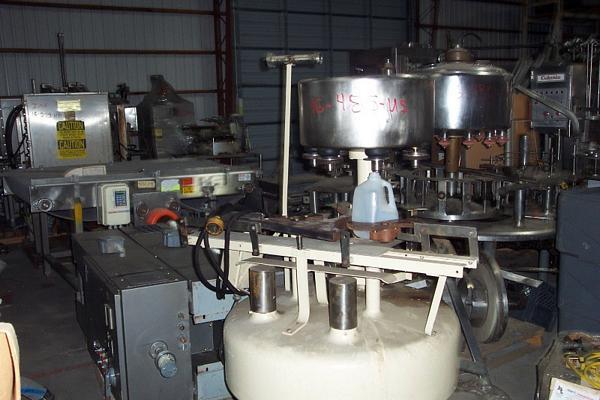 s.s. bowl & contact parts, mild steel column & frame, 1 1/2" Dia. X 2" Long nozzles, s.s. hopper