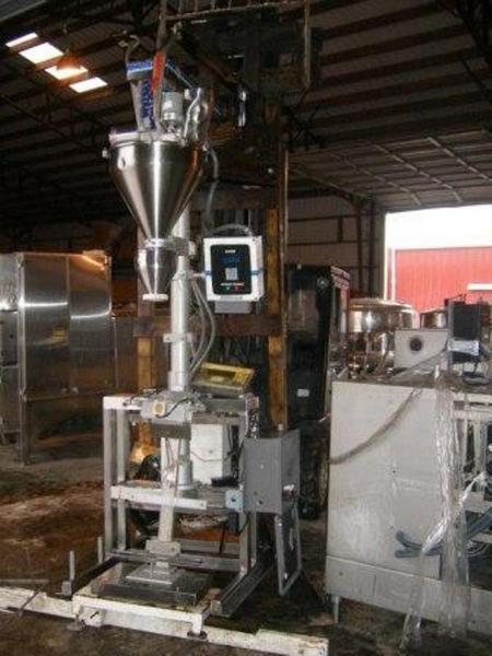m, vertical mounted on heavy duty s.s. frame w/load cell and touch pad control, conical feed