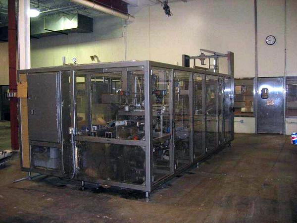 er, Ser. #11201, forms cardboard boxes and cases product, PLC controls, overall dimensions: 25' L