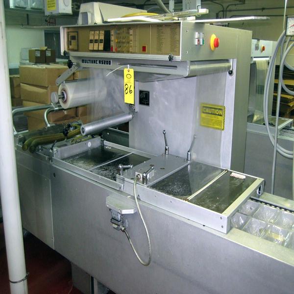 Ser. #2038/100, Mfg. 1990, 220 volts, 3 phase, 4 1/4" W X 7 1/4" L, setup for 4 up die w/vacuum trim