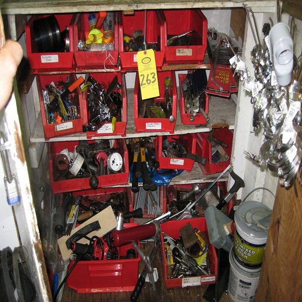 , Towels, Springs, Staple Guns, Misc. Hand Tools, Hammers & Misc. Hose Clamps