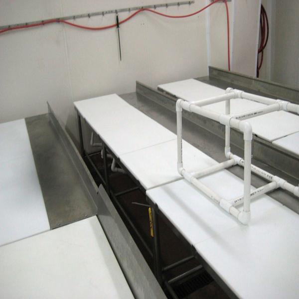 W X 8' L, 5" backsplash