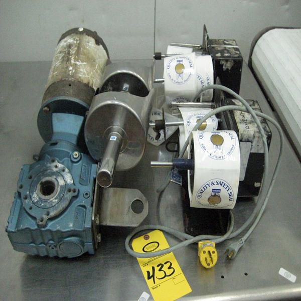 1) Gearbox w/drive