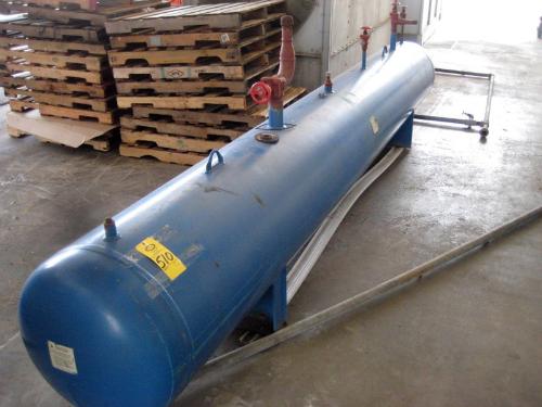 88, 300 PSI, 2' diam. X 15' L, all refrigeration has been professionally capped & welded