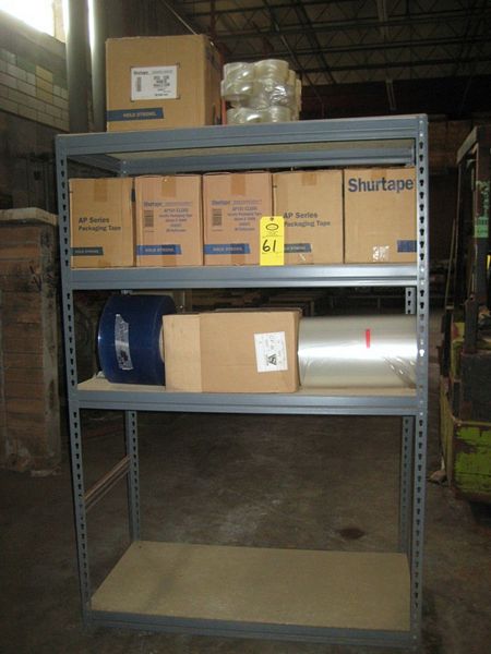 mm Clear Tape, (2) Rolls Super Shrink  16" W X 3500 ft., 75 Gauge Shrink Film, .063" thick X 7 3/4"