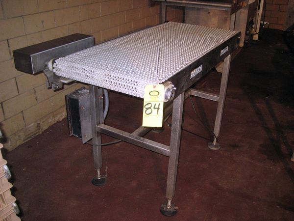 ntralox belt, adjustable height    ; located in Grenada, Mississippi
