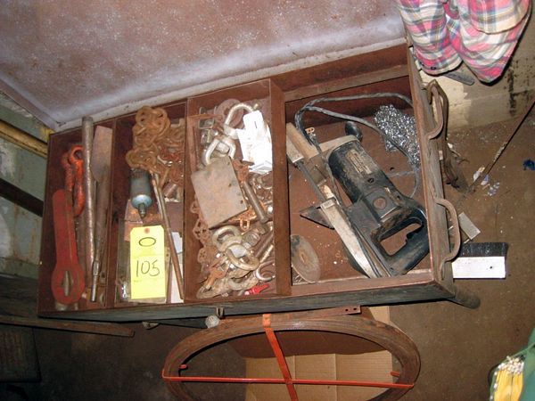 ker Portable Band Saw, Chain, Eye Bolts, Used Motors, 2-Gallon Tank Sprayer, Milwaukee Portable Band