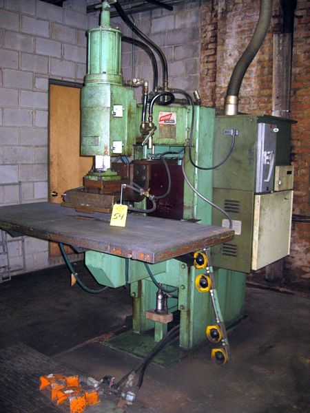 matic Press Type Resistance Welder, Ser. #1001, 30 throat, Technitron Controls