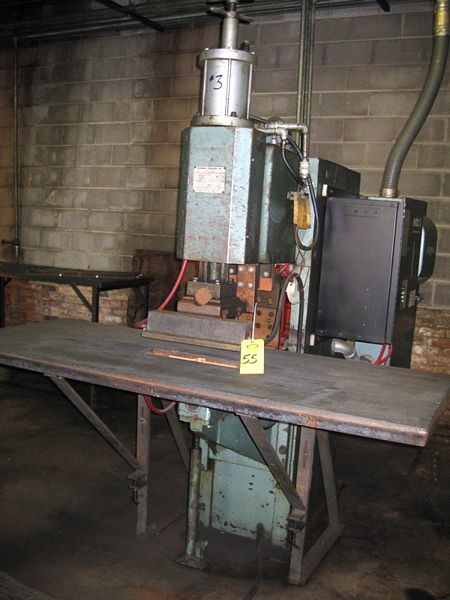 Resistance Welder, Ser. #77049, 100 KVA, 24" throat, WTC Mdl. WT500 Solid State Controls