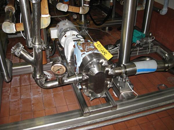 p. motor, Ser. #258778-00,  (pump frame welded to main frame, please note for removal)