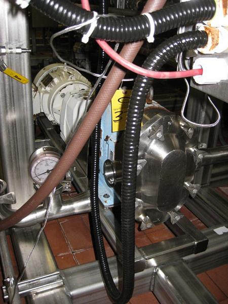 p. motor, Ser. #258777-00, (pump frame welded to main frame, please note for removal)