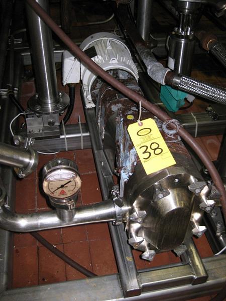 p. motor, Ser. #258779-00,  (pump frame welded to main frame, please note for removal)