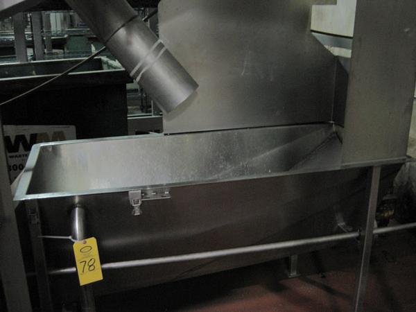 24" W X 6'L X 28" D & s.s. starter panel